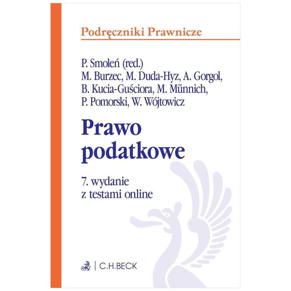 Okładka: Prawo podatkowe z testami online, wydanie 7, C.H. Beck